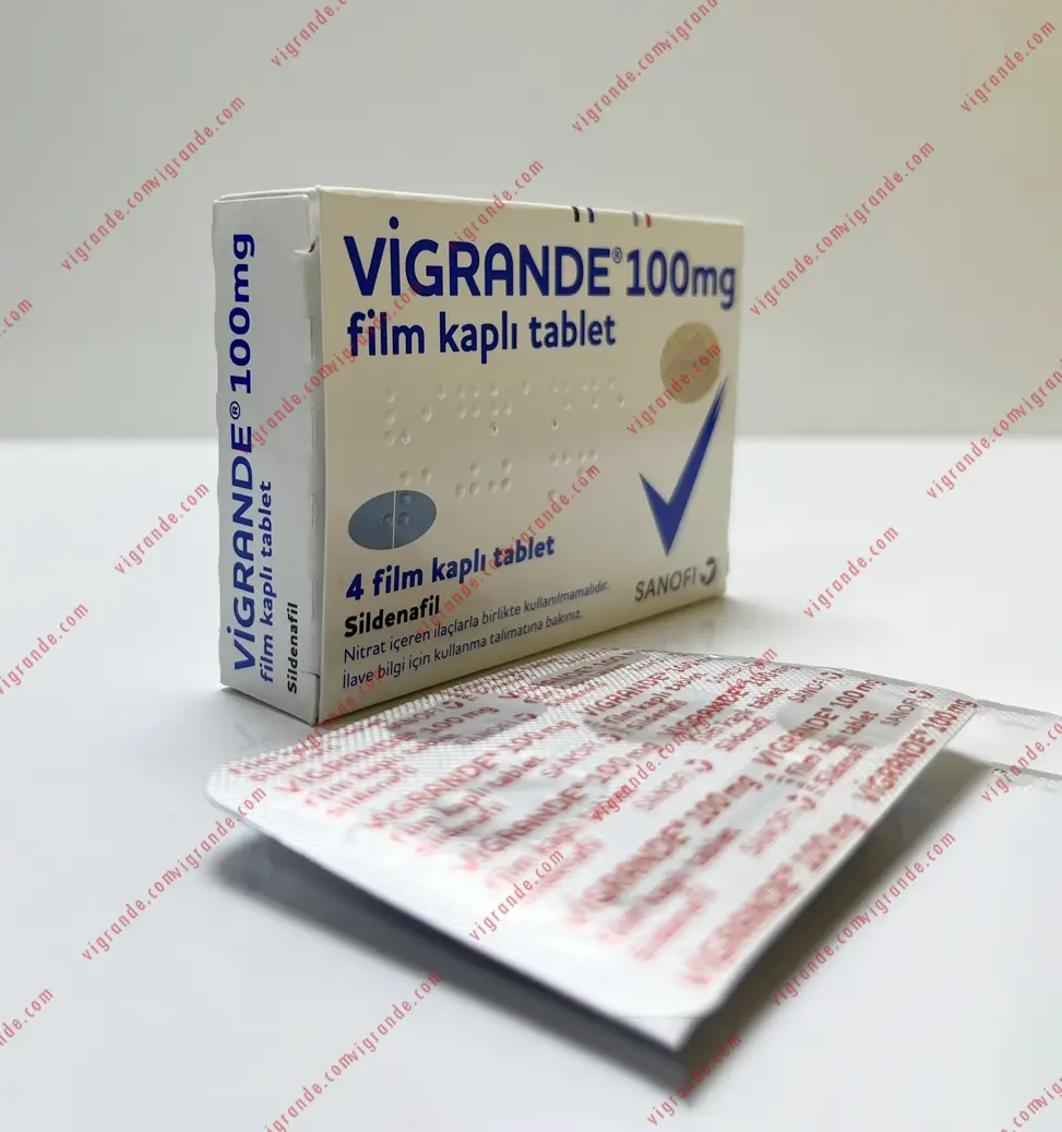 Vigrande 100 Mg 4 Film Tablet (Sildenafil) Banner 2